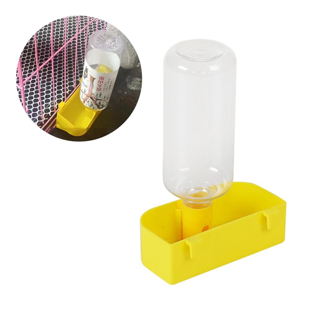 1/2Pcs Pet Birds Hanging Double Cups Drinker Anti-spill and No Crowding Chick Quail Pigeon Parrot Birds Water Drinking Container