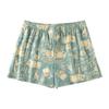 Large Size Men's Summer Printed Cotton Pajama Style Crotch Underpants