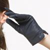 Nappaglo Short Leather Winter Gloves with Cashmere Smartphone Perfect for and Parties Smartphone Women's Lining, Compatible, Handmade, Commuting,