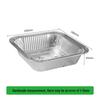 Faxilon 18cm Square Aluminum Foil Bowls for Air Fryer
