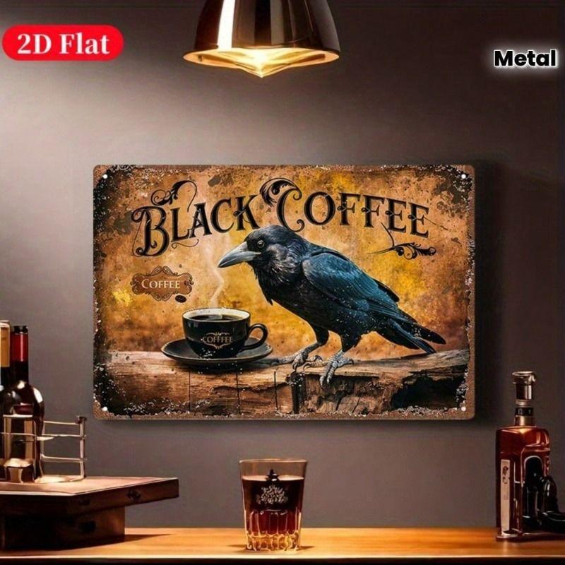 Vintage Metallschild Retro Wandkunst Dekor Blechplakat