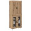 Highboard Artisan Oak 69.5 x 34 x 180 cm Particleboard