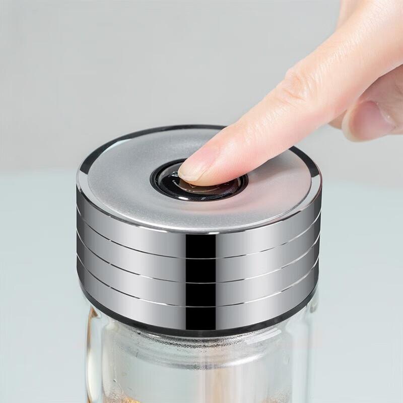 Debo Alonso Magnetic Suction Double-Layer Glass Tea Cup