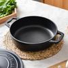 ZISIZ Cast Iron Enamel Multi-functional Pot