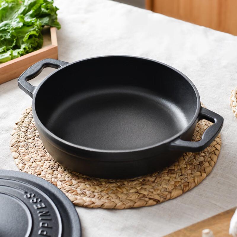 ZISIZ Cast Iron Enamel Multi-functional Pot
