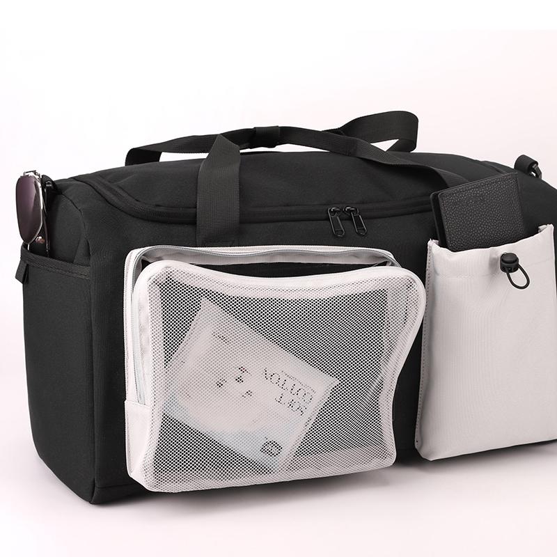 Dry Wet Separation Gym Bag Large Capacity Travel Bag Sleeable Rod Luggage Bag