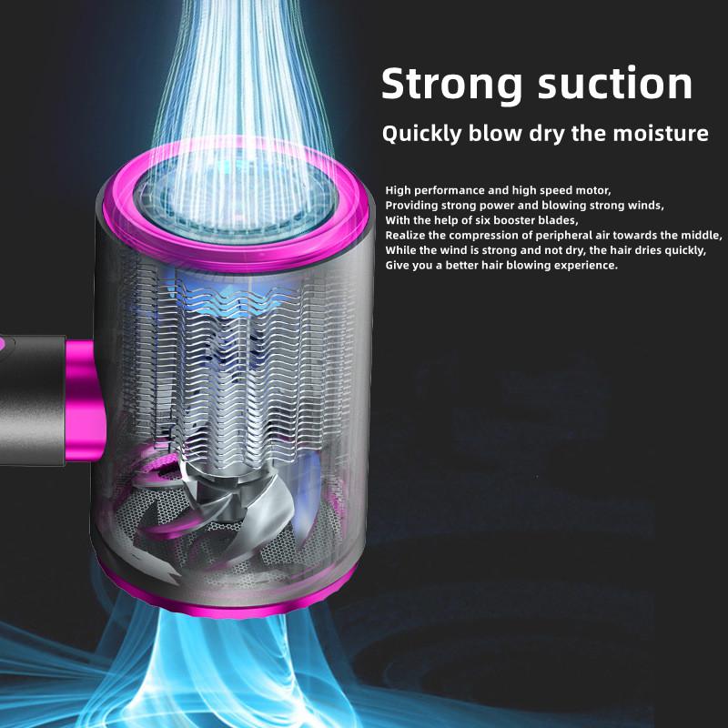 Popular High Speed Hair Dryer Cold and Hot Air Silent Blue Light Negative Ion Home Hair Salon High Power Hair Dryer