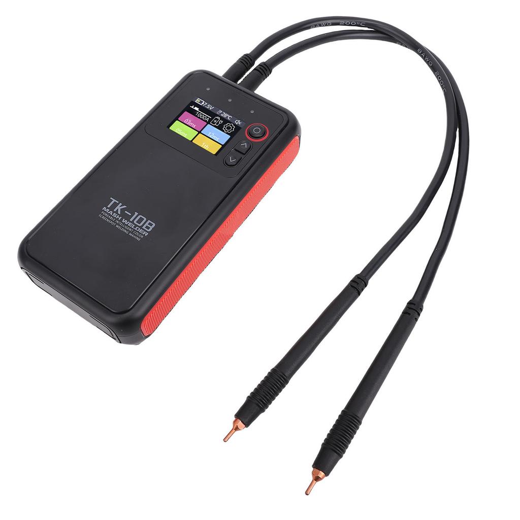 Battery Spot Welder 1.8 Inch Display Screen 5000mAh Adjustable Output Portable Spot Welding Machine for 0.1 0.25mm Ni