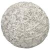 Decorative sculpted ball made of polyester resin