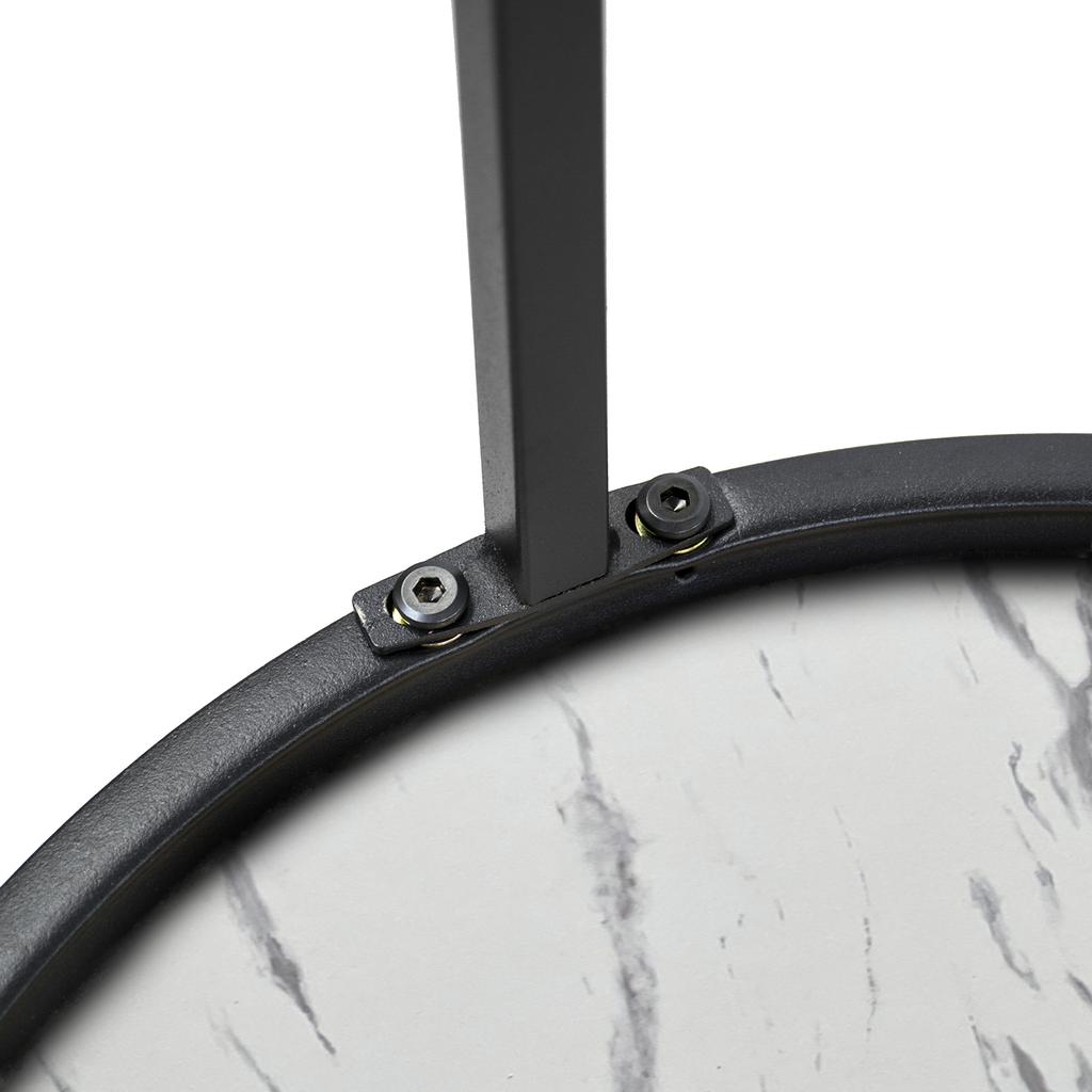 Round coffee tables, industrial, loft, glamour, table set, 60x60, 40x40