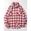 Retro Casual Brushed Long Sleeve Export Plaid Shirt
