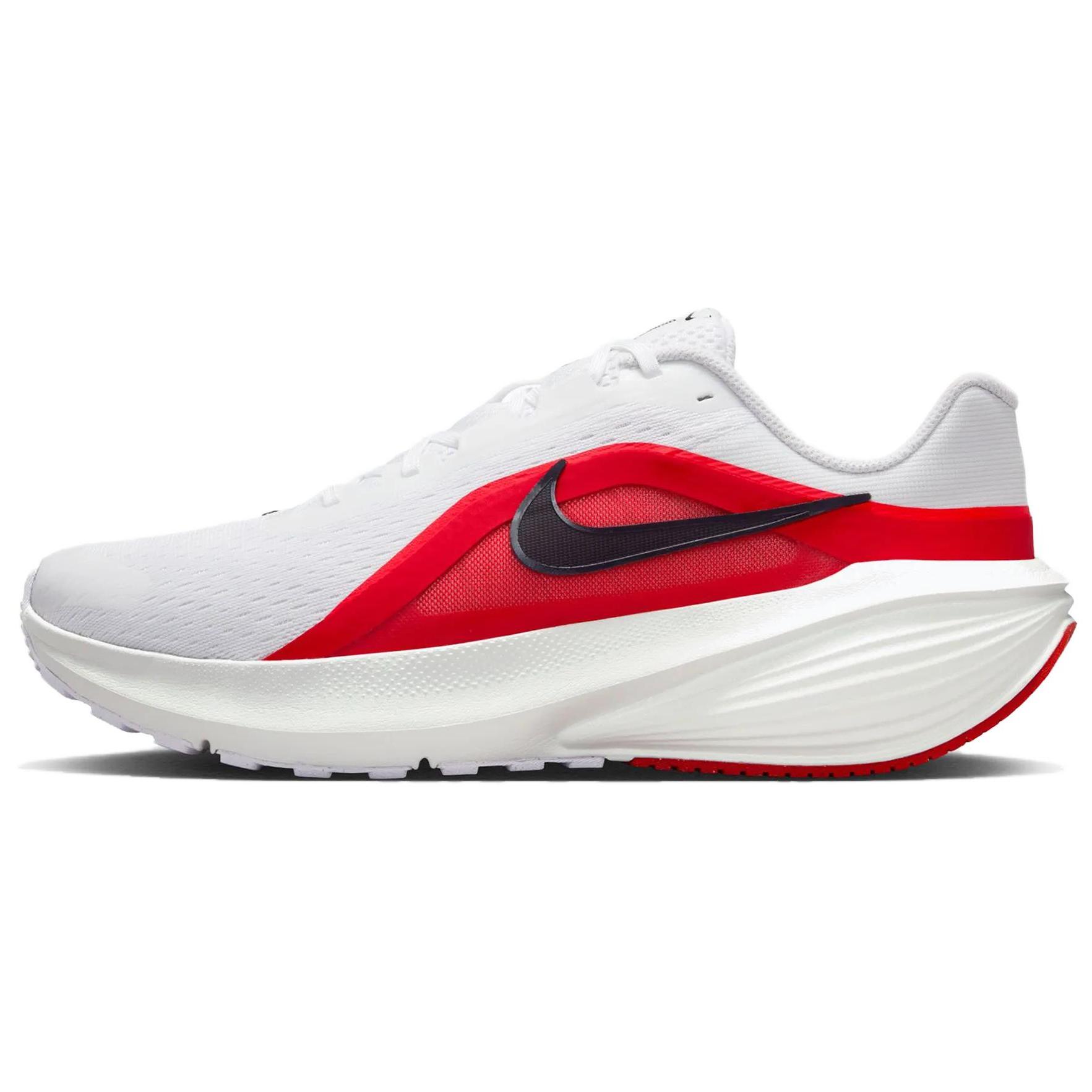 Nike Downshifter 14 Summit White Bright Crimson Men Sneakers Red Black IB1895103 40