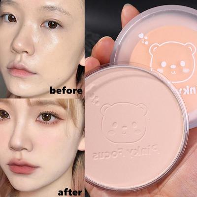 Ölkontrollierendes Make-up-Puder, wasserfest, feuchtigkeitsspendend, langlebig, Presspuder, aufhellender Concealer, natürlicher atmungsaktiver Puder, loses Puder