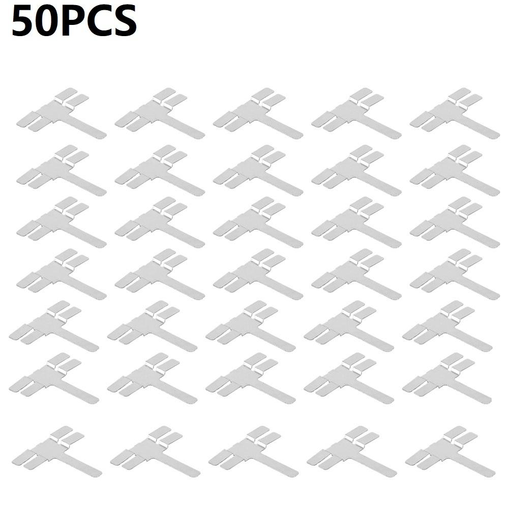 Nickel Strip Steel Strip 26*22mm 50Pcs Battery Pack Connection