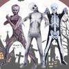 Combinaison Squelette Costume Cosplay Halloween pour Fêtes de Jeux d'Horreur