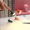Reading light adjustable rotating clip mini desk lamp battery powered camping portable clip night light with multiple colors