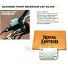 Royal Enfield Himalayan & Scram 411 "Silver Machined Front Reservoir Cap"