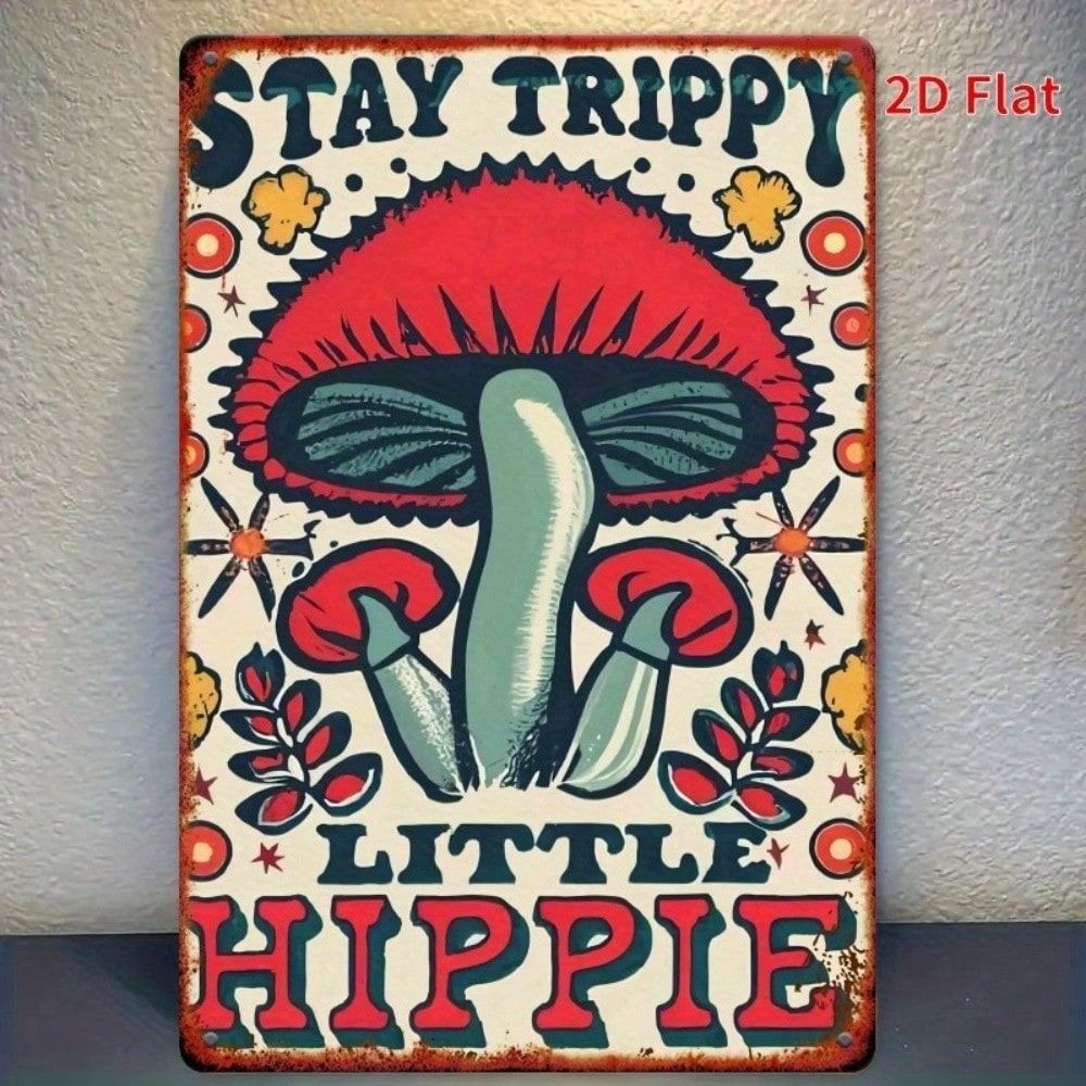 Metal Tin Sign Handmade Painting Home Wall Decor 20x30cm