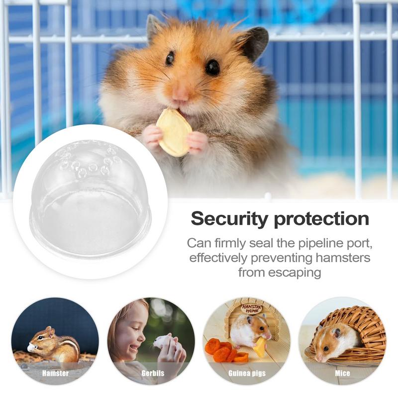 

Hamster Plug Animals Cage Cover End Caps Plumbing Tools With Ventilated Holes Pet Maze For Fun Activities Hamster Mice Animal CHINA
