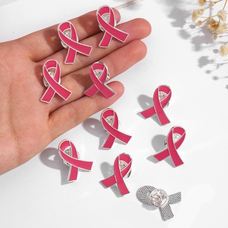 Band Pin, Pack of 50 Metal Awareness Lapel Pin Band Brooch Pin Hope Pin Enamel Jewellery Pin for Decoration