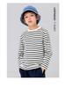 Unifriend24 Gestreiftes Kinder-T-Shirt im koreanischen Stil - Vielseitig & Locker geschnitten