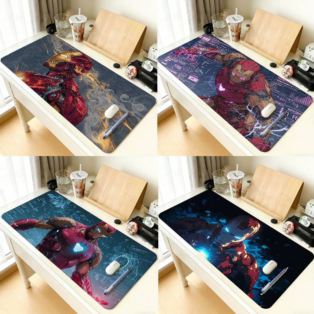 TV I-Irons Mans Mouse Pad Computer Mat Deskpad Laptop Keyboard Mat Office Large Landscape Mousepad