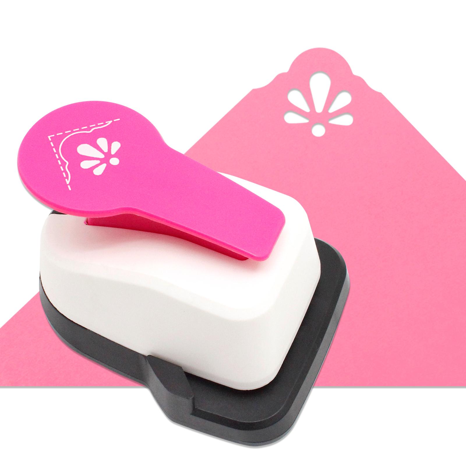 

Large Craft Corner decor lace Puncher Rounder Puncher Paper Cutter Hole Paper Cutter Label 3 in 1 for scrapbooking cardmaking 1