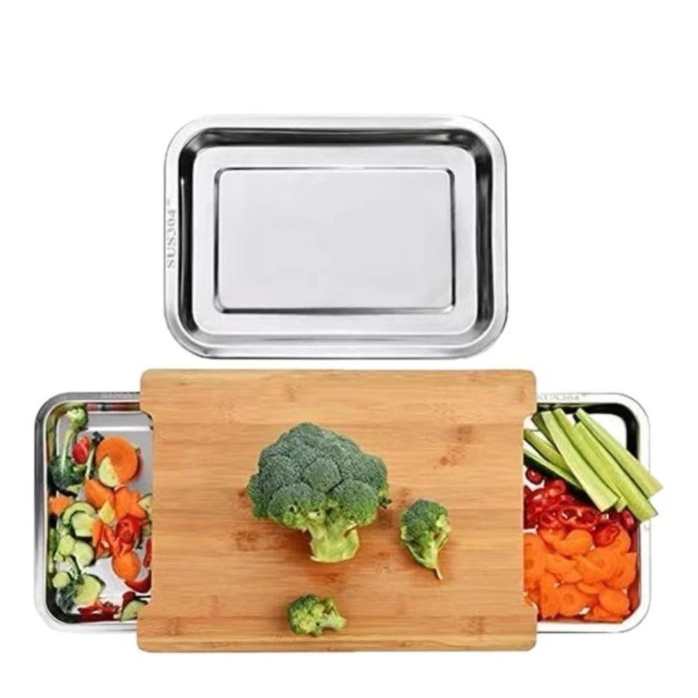 Thickened Wooden Cutting Board Non-Slip Chopping Board Food Board Cheese Board  Food Serving