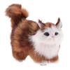 Toy Baby Toy Fake Cat Artifical Animal Soft Simulation Cat Stuffed Kitten Plush Cat Toys Cat Model