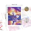 DIY Diamond Painting Horse Running By The Sea Cross Stitch Kit Mosaic Art Diamond Painting Full Circle/Square Diamond Home Decoration