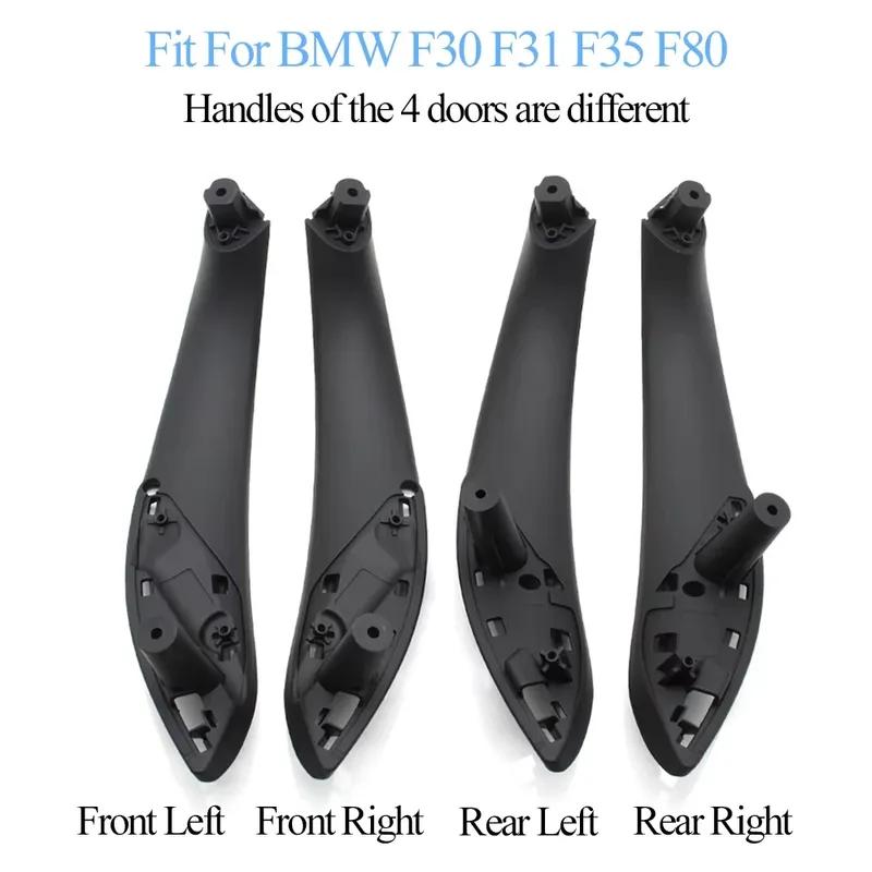For BMW 3 4 Series M3 M4 F30 F31 F32 F33 F34 F35 F36 F80 318 2013-2018 4PCS Left Right Door Pull Handle Outer Cover Panel Trim