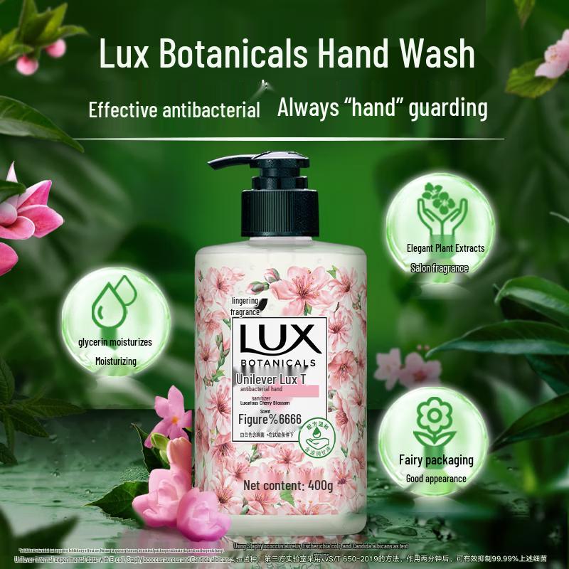 Lux Antibacterial Moisturizing Hand Wash Combo Pack (Lemon Verbena & Cherry Blossom)