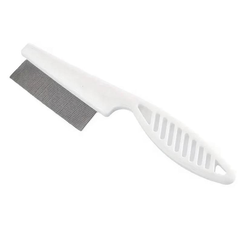 8Pcs/Set Flea Comb Cat Grooming Comb Set Removes Mucus And Crust Small Lice Flea Combs Cats Supplies Pet Comb