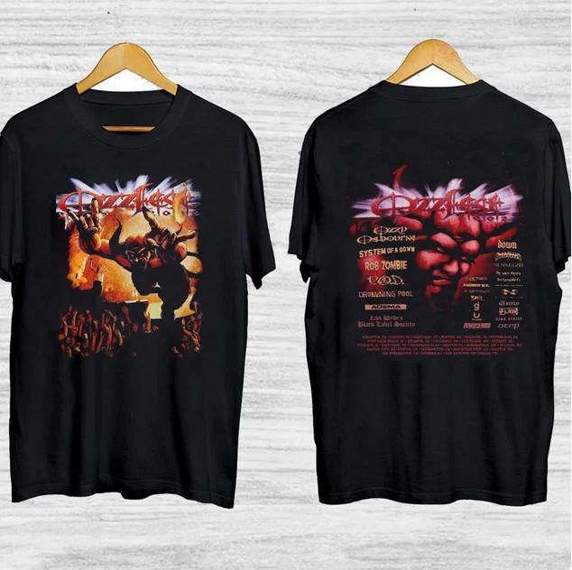 2002 Ozzy Osbourne Ozzfest Tour T-Shirt S