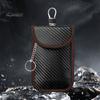 Faraday Key Holder Portable Bag Car Storage Organizer Wear Resistant Anti-Theft Signal Blocking RFID Fob Protector Pouch