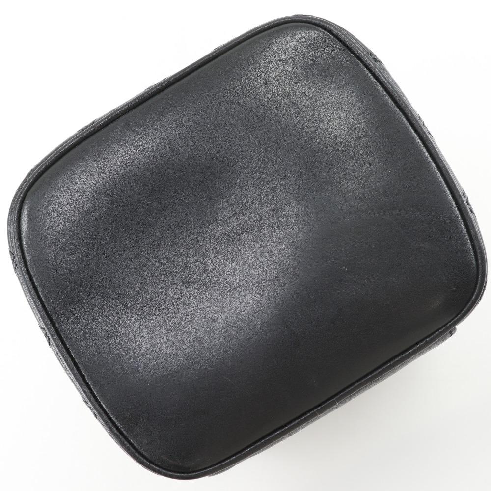 CHANEL Vanity Vanity A01619 Bicolole vintage black Calfskin Women Used