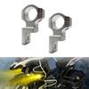 A28G-2Pcs Motorcycle LED Auxiliary Fog Light Bracket Bumper Spotlight Bracket Forbmw R1250GS R1200GS ADV