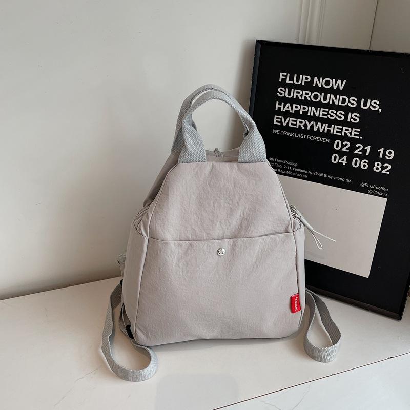 Унисекс рюкзак кроссбоди для студентов: Универсальный и стильный школьный рюкзак серый