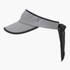 MunSingwear Women S SeerSucker Wide Brim viSor Black Mr222lcp55