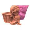 Durable Silicone Mold Silicone Casting Mould Girl Shaped Silicone Craft Molds Clay Molds for DIY Making Resin Flowerpots