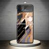 Cute Anime Waifu Art Design Phone Case For Samsung Galaxy Z Flip 7 6 5 4 3 5G Shockproof Cover Z Flip7 Flip6 ZFlip5 Flip3 Flip4