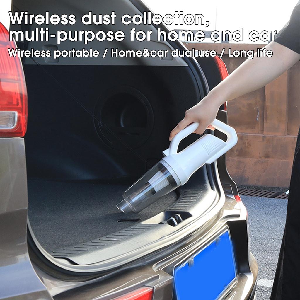 Wireless Car Vacuum Cleaner Cordless Handheld Chargeable Auto Vacuum for Home & Car & Pet Mini Vacuum Cleaner 12000Pa