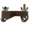 Jazz Drum Set Percussion Instrument Cowbell Stand with Fixed Knob Clamp