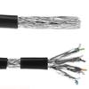 Lan Ethernet Cable Sturdy Fast Transfer Rate Wide Compatibility Lan Ethernet Cable RJ45 Cat8 10Gbps Lan Cable Network Cord Office Use