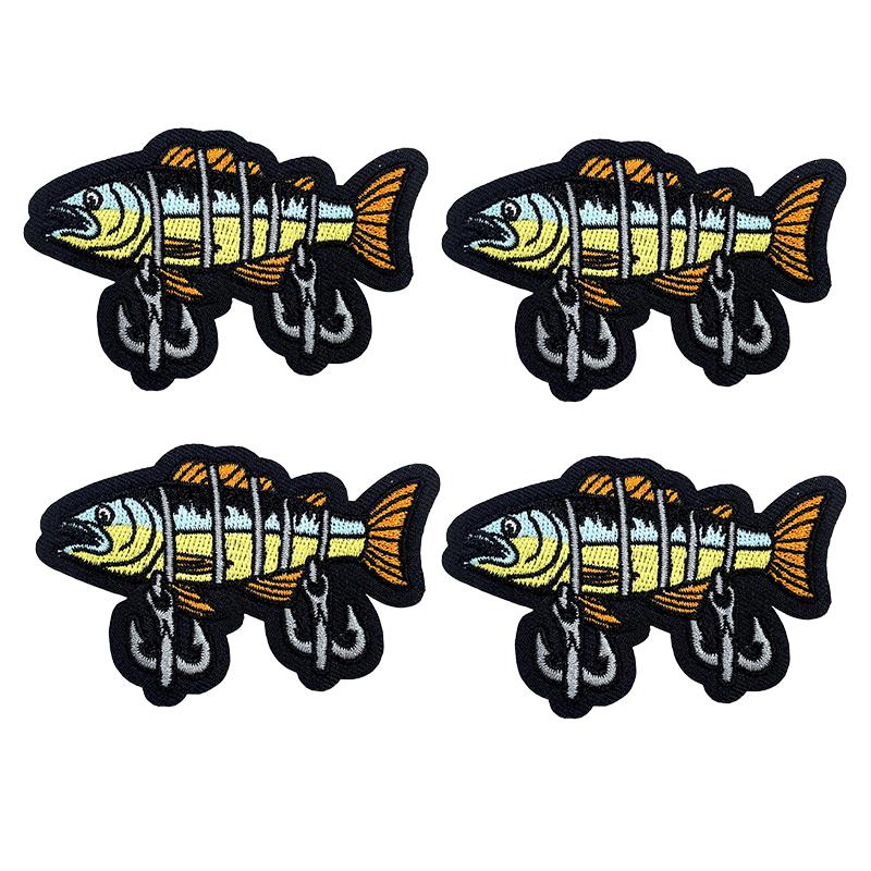 10pcs /Lots Cartoon Summer Surf Style Embroidered Fruit Drinks Patch Iron On Patches For Clothing Lobster Turtle Starfish Sew Diy