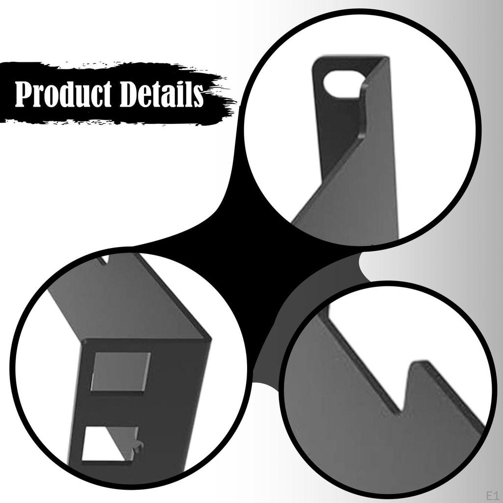 1U Server Rack Depth Extend Recessed Adapter Sturdy Versatile Hardware Portable Carbon Steel