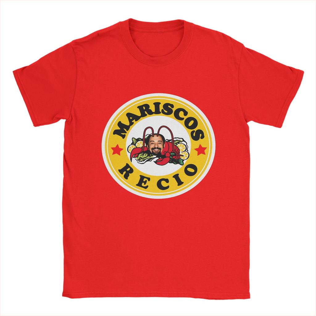 Harajuku TShirt Summer Antonio Mariscos Recio Novelty T Shirts  Pure Cotton Tshirt for Men Retro Cheap Print Short Sleeve Tops