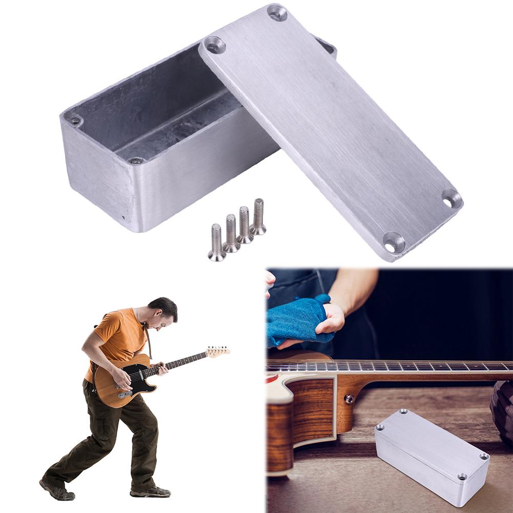 1590A Style Pedal Enclosure with Screws Guitar Effect Pedal Enclosure Aluminum Stomp Box Enclosure Musical Instrument Kit