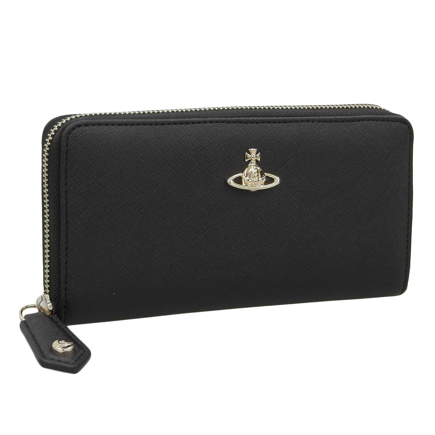 

Vivienne Westwood Classic Zip Round Black Women s Wallet, Leather, 5106005BWS0021N402. [Used] чорний