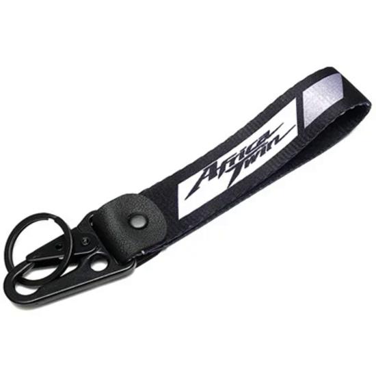 

Для HONDA Twin CRF1100/L CRF 1000/L XRV 750, новинка 2022 года, чехол для ключей мотоцикла, чехол с вышивкой, значок, брелок KCR Grey